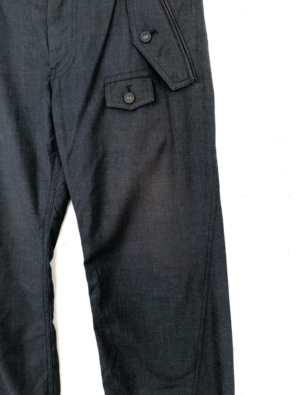 HARE Exc. Hare 🇯🇵 Multi Pocket Button Hem Cargo Pants Size US 32 / EU 48 - 5 Thumbnail