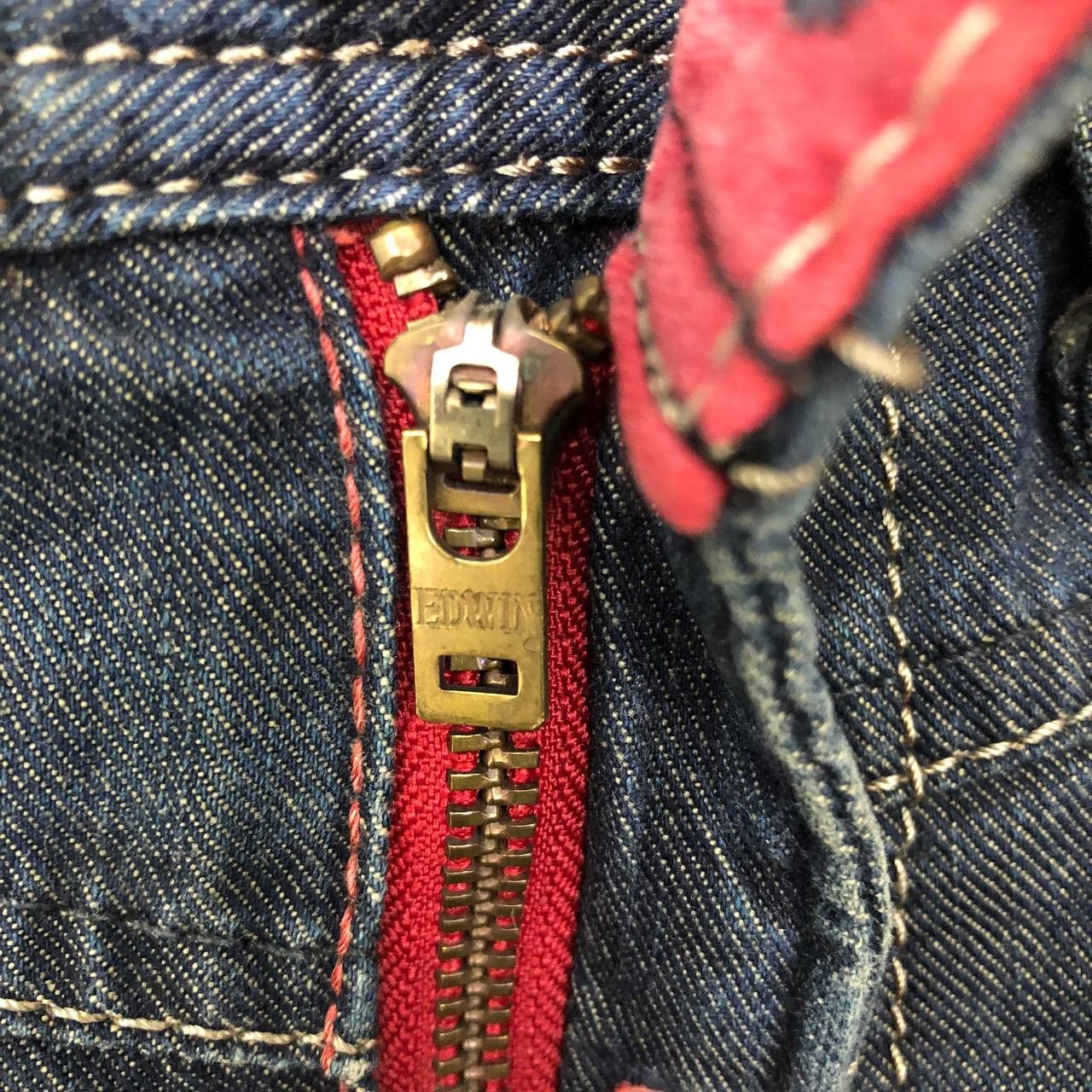 Edwin P238 E FUNCTION EDWIN JAPAN DENIM JEANS Size US 35 - 8 Thumbnail