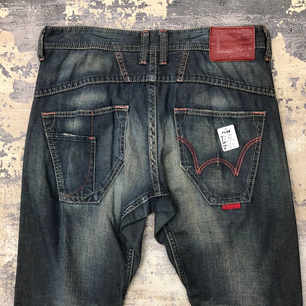 Edwin P238 E FUNCTION EDWIN JAPAN DENIM JEANS Size US 35 - 4 Thumbnail