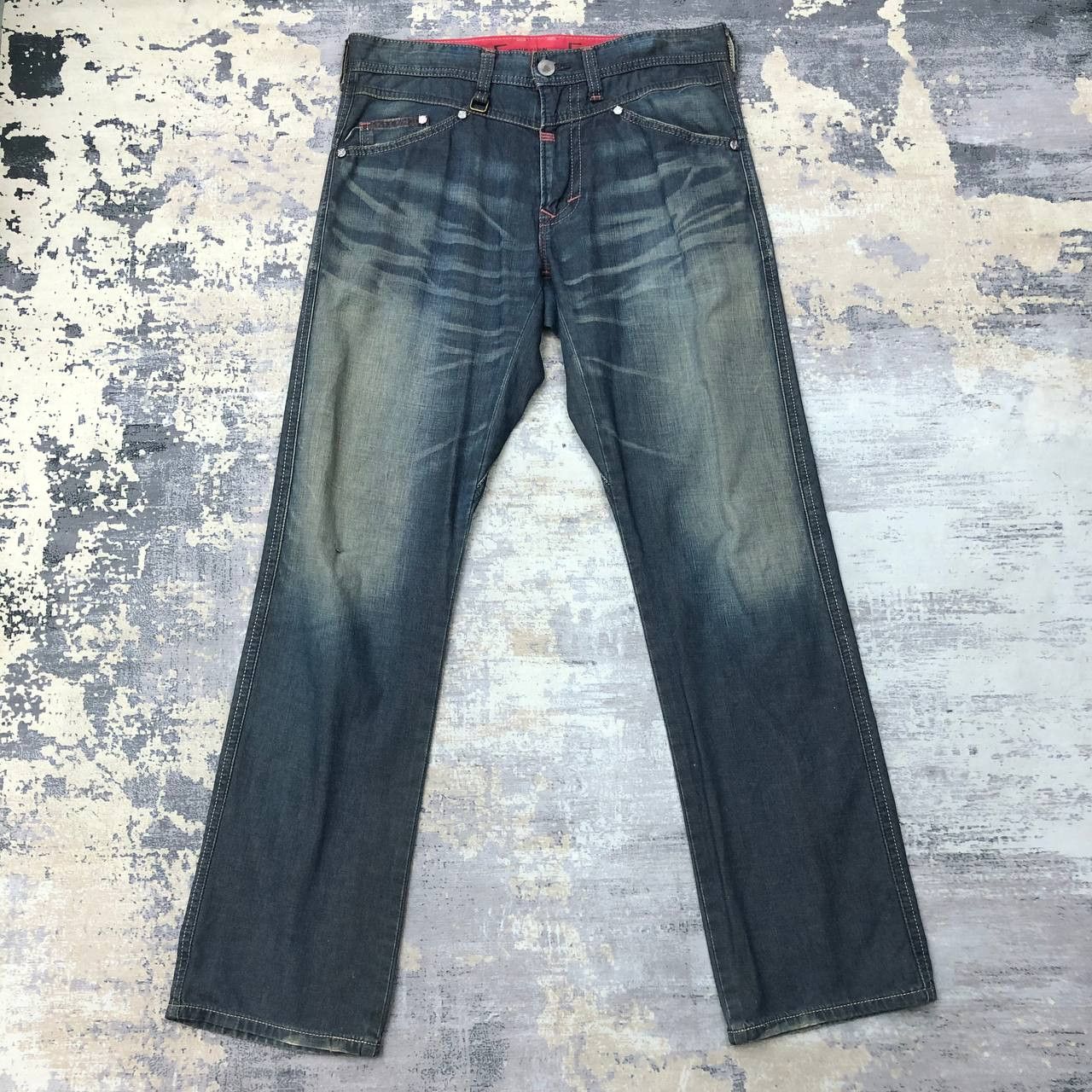 Edwin P238 E FUNCTION EDWIN JAPAN DENIM JEANS Size US 35 - 1 Thumbnail