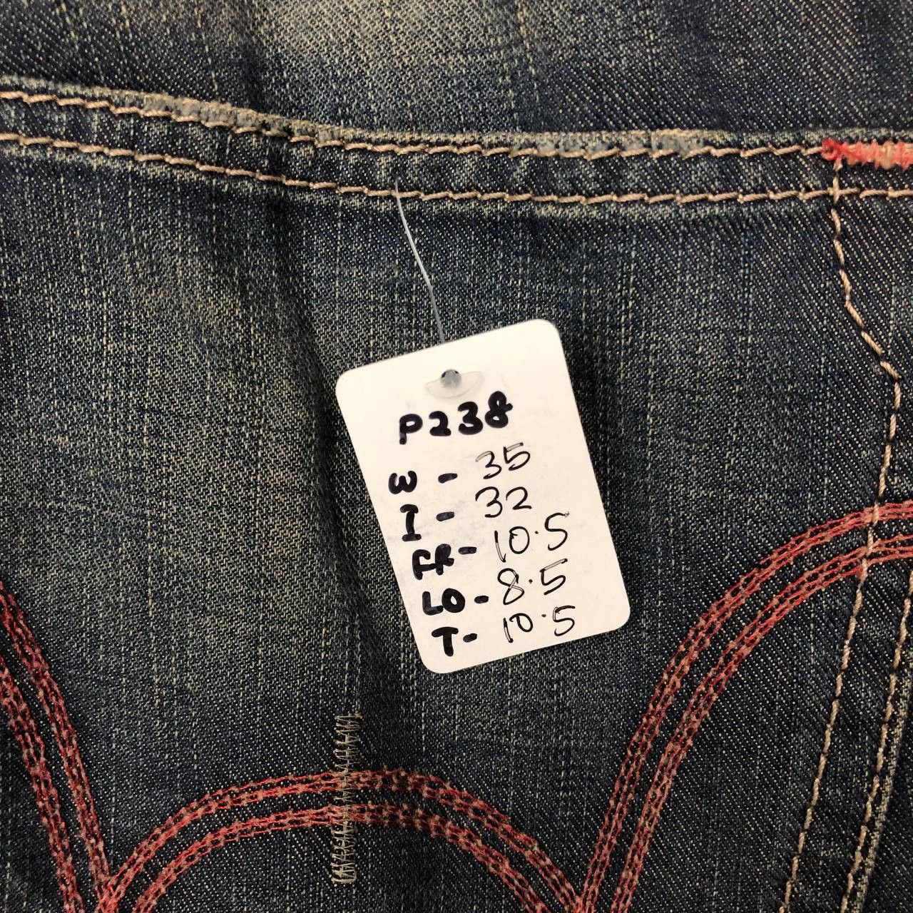 Edwin P238 E FUNCTION EDWIN JAPAN DENIM JEANS Size US 35 - 9 Thumbnail