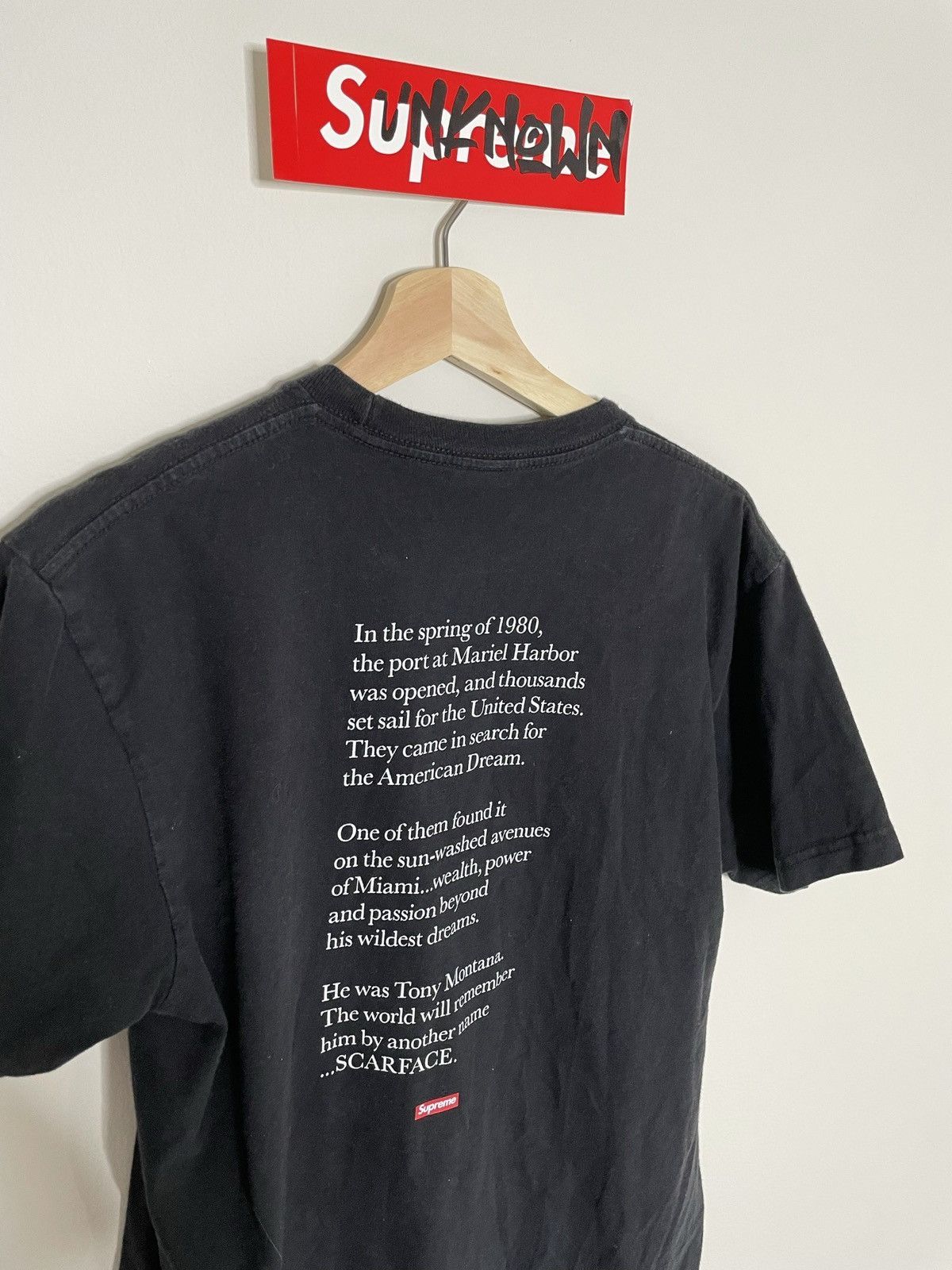Supreme Scarface Split Tee - Short Sleeve T Shirts