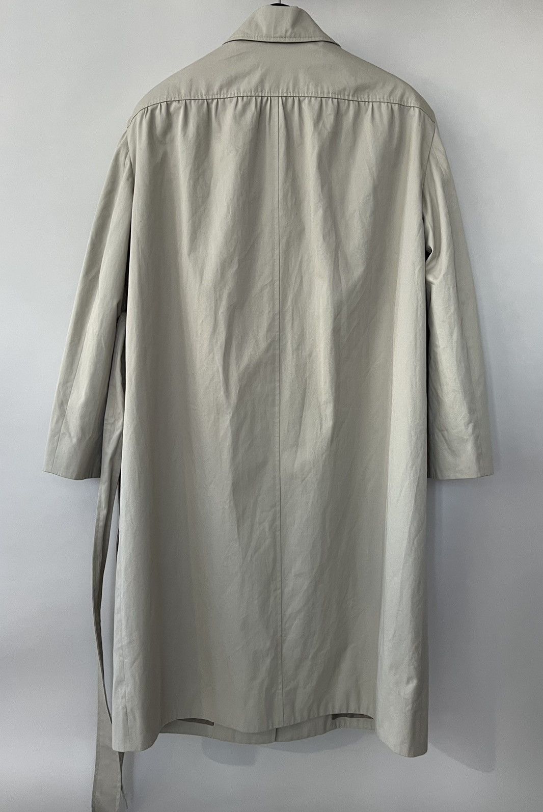 Balenciaga SS17 Trench Coat with Shoulder Pads Size US M / EU 48-50 / 2 - 3 Thumbnail