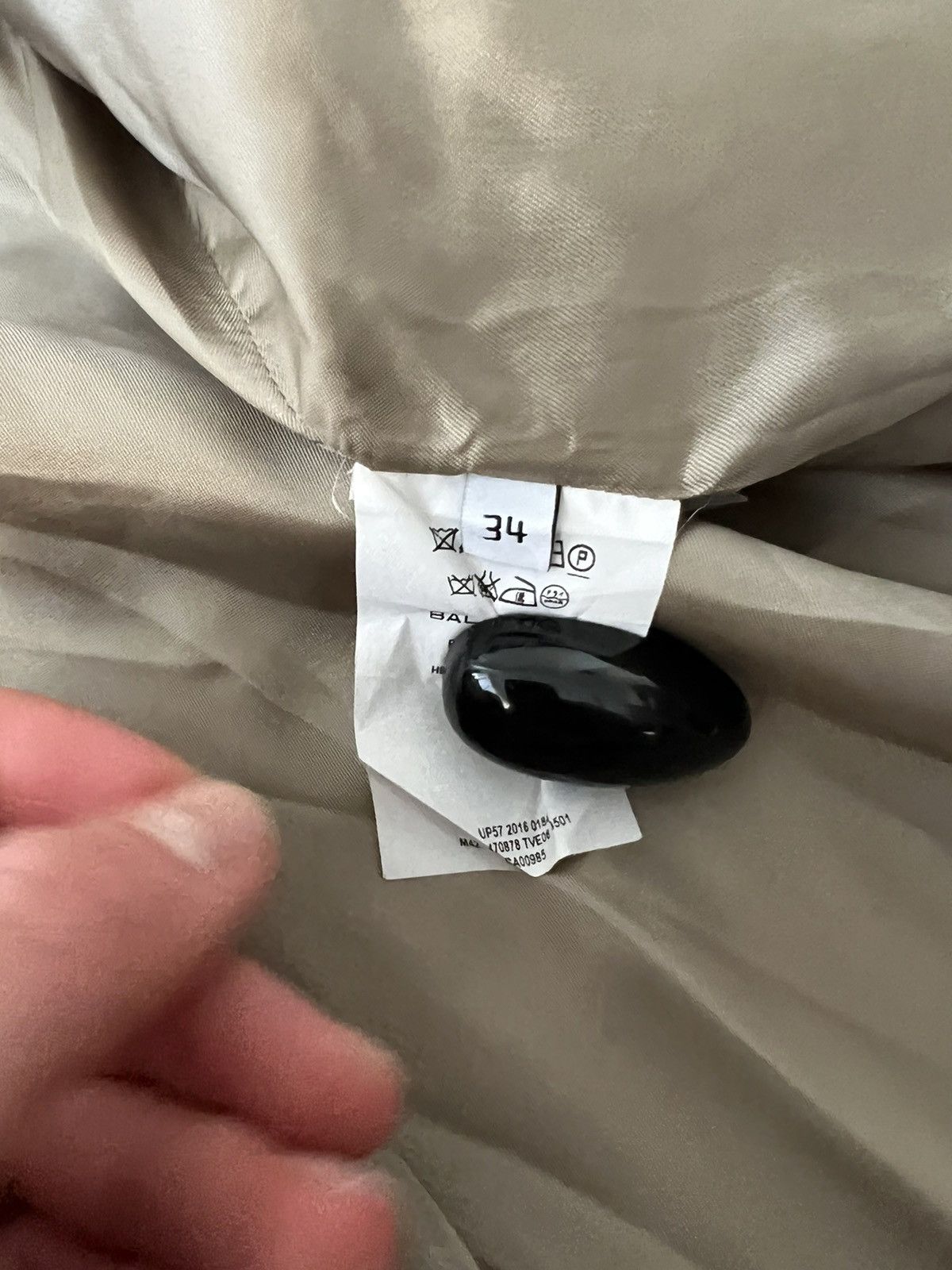 Balenciaga SS17 Trench Coat with Shoulder Pads Size US M / EU 48-50 / 2 - 6 Thumbnail