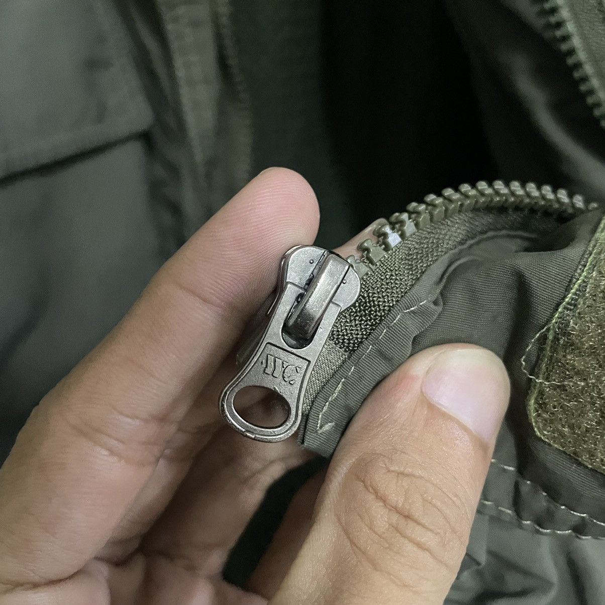 Japanese Brand 💥MULTIPOCKET MILITARY BOMBER JACKET Size US M / EU 48-50 / 2 - 10 Thumbnail
