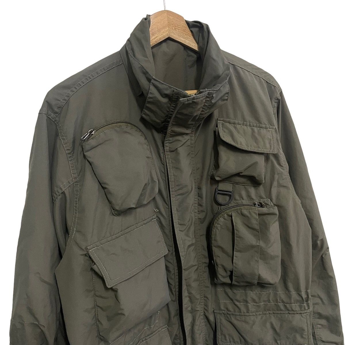Japanese Brand 💥MULTIPOCKET MILITARY BOMBER JACKET Size US M / EU 48-50 / 2 - 5 Thumbnail