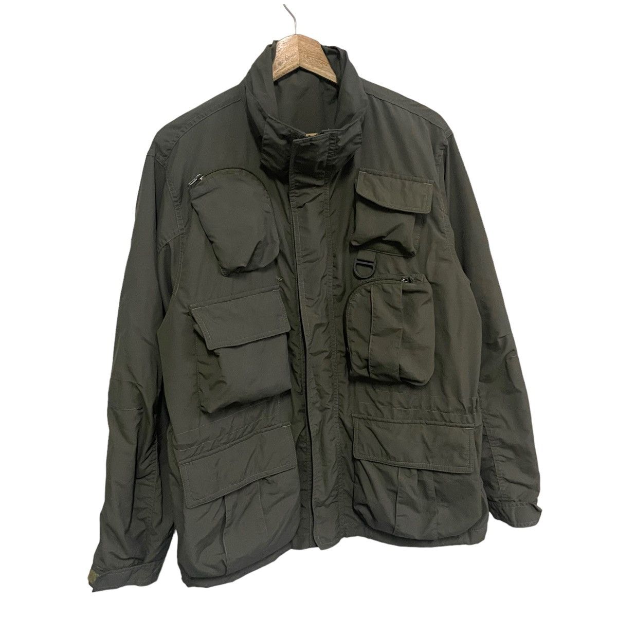 Japanese Brand 💥MULTIPOCKET MILITARY BOMBER JACKET Size US M / EU 48-50 / 2 - 3 Thumbnail