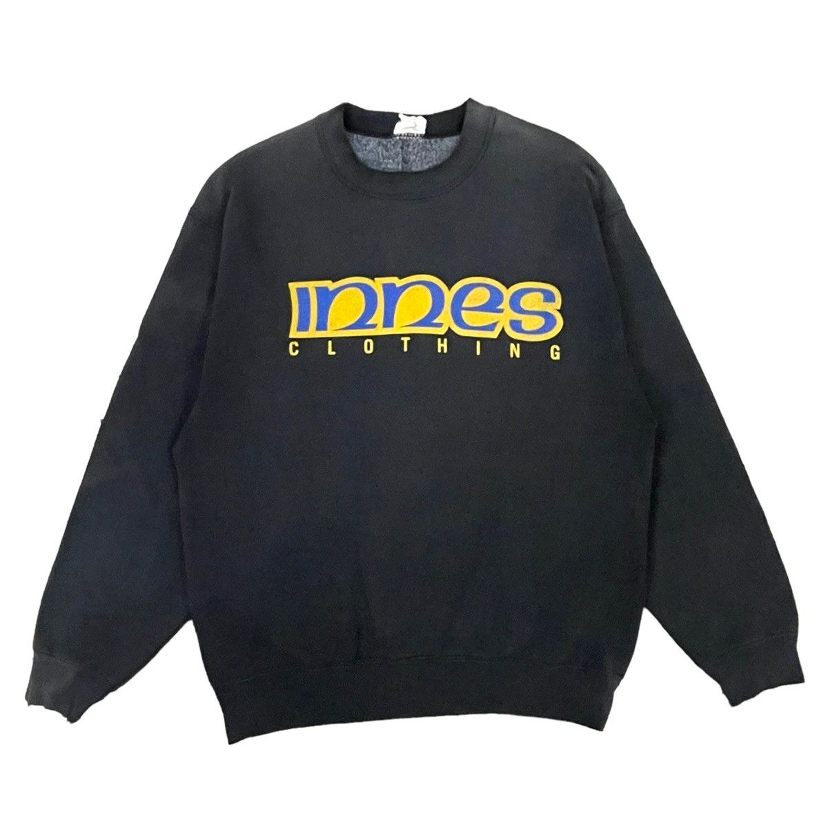 Rap Tees × Vintage 💥 90s INNES CLOTHING SUNFADED THRASHED SWEATSHIRT Size US M / EU 48-50 / 2 - 1 Thumbnail