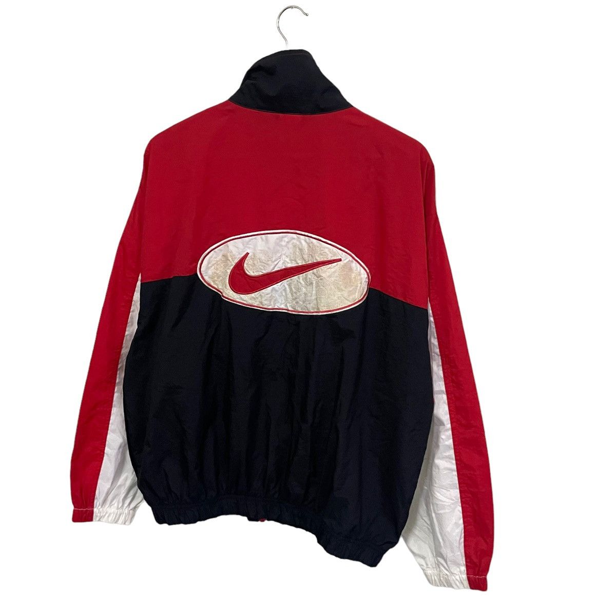 Nike × Vintage STEAL💥 90s NIKE SPORT WINDBREAKER ZIPPER JACKET Size US M / EU 48-50 / 2 - 2 Thumbnail