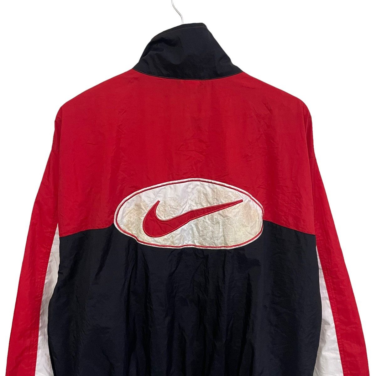 Nike × Vintage STEAL💥 90s NIKE SPORT WINDBREAKER ZIPPER JACKET Size US M / EU 48-50 / 2 - 4 Thumbnail