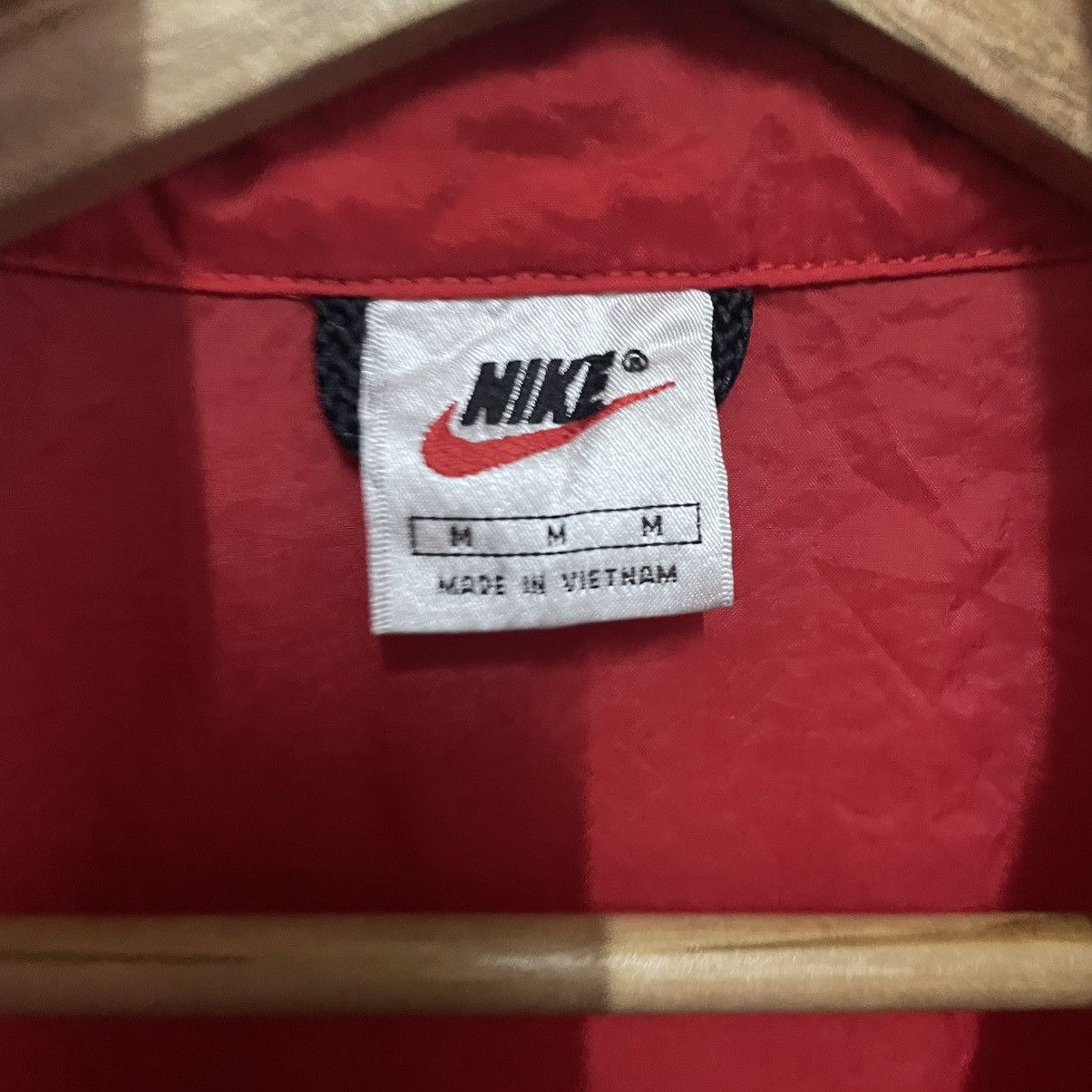 Nike × Vintage STEAL💥 90s NIKE SPORT WINDBREAKER ZIPPER JACKET Size US M / EU 48-50 / 2 - 6 Thumbnail