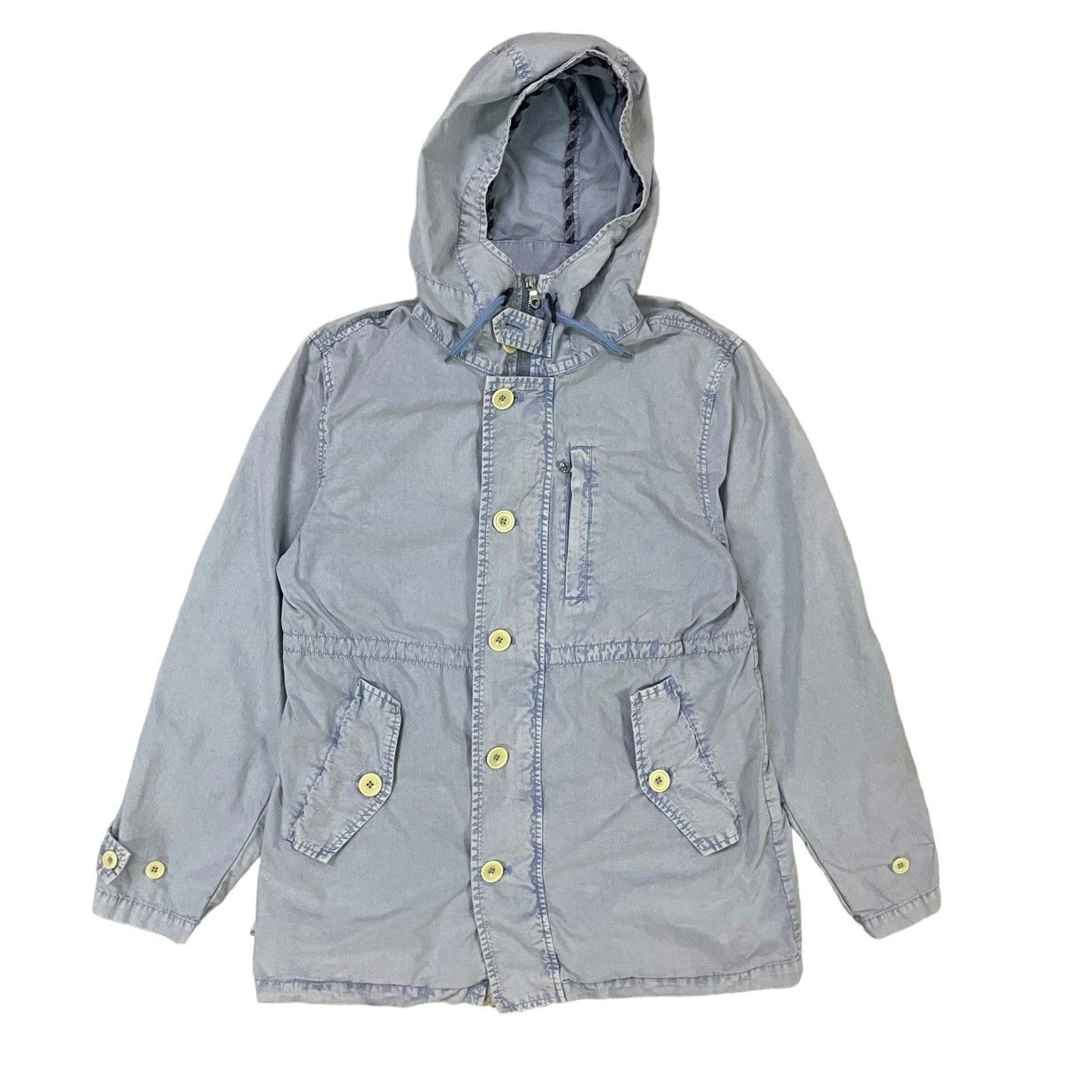 Issey Miyake × Japanese Brand × Tete Homme STEAL💥TETE HOMME CARGO HOODIE JACKET Size US M / EU 48-50 / 2 - 1 Thumbnail