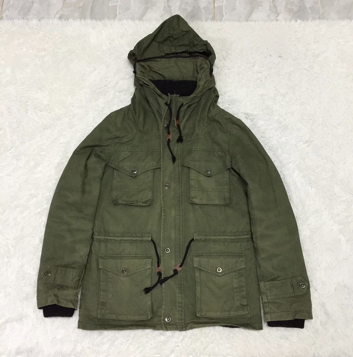 Japanese Brand Power to the people culture mix hybrid jacket Size US M / EU 48-50 / 2 - 10 Thumbnail