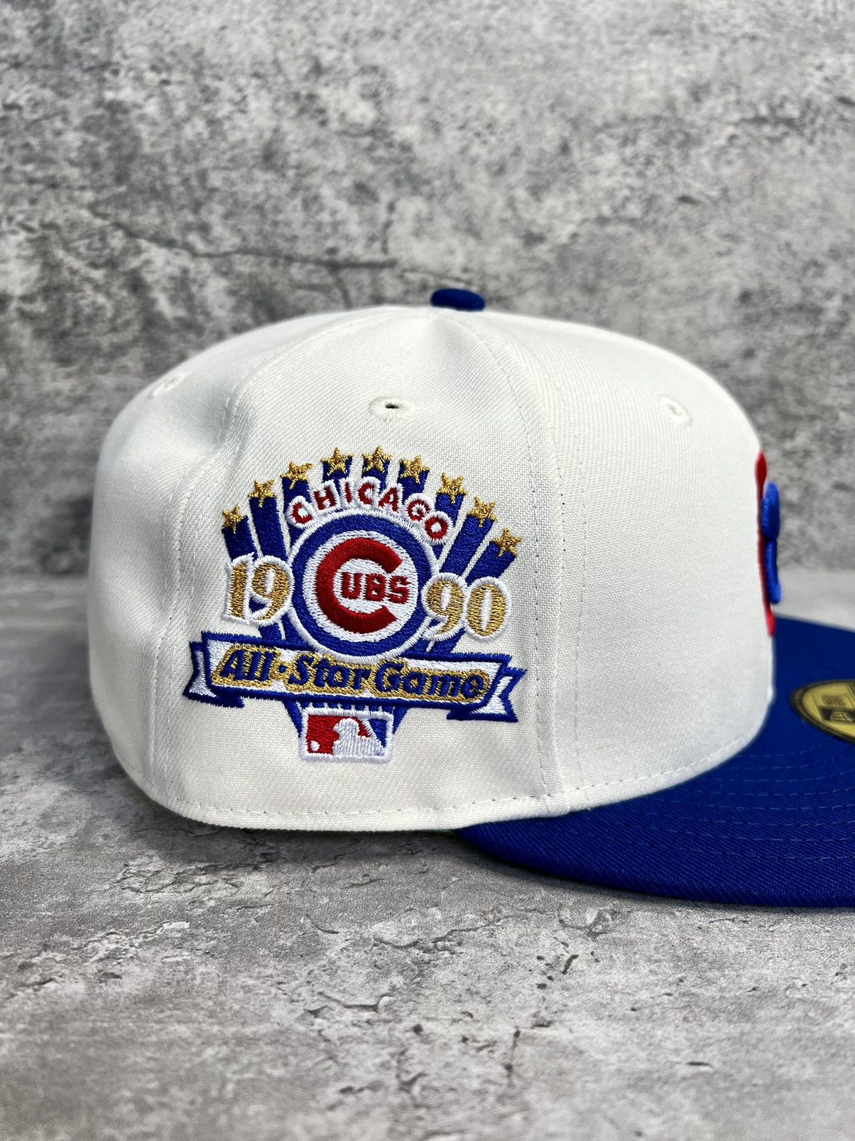 MLB × New Era 7 1/2 Exclusive Chicago Cubs White Dome 1990 All star Game Size ONE SIZE - 2 Thumbnail