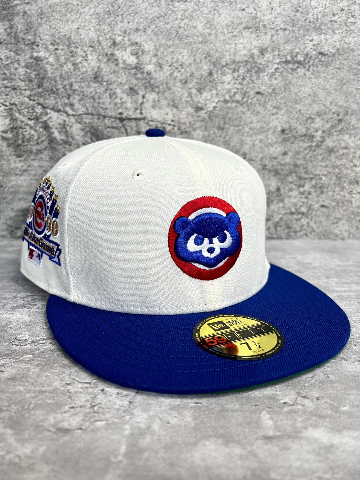 Capsule Hats Chicago Cubs 1990 store All Star Game Kanye West Inspired 7 3/8 Fitted