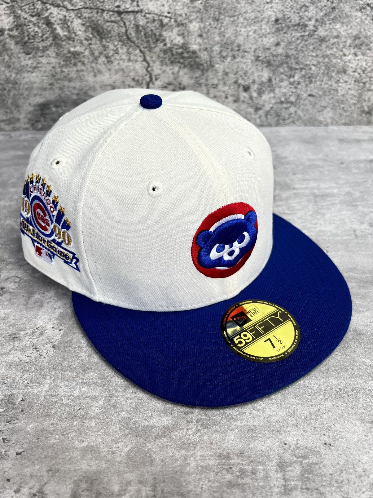 MLB × New Era 7 1/2 Exclusive Chicago Cubs White Dome 1990 All star Game Size ONE SIZE - 5 Thumbnail