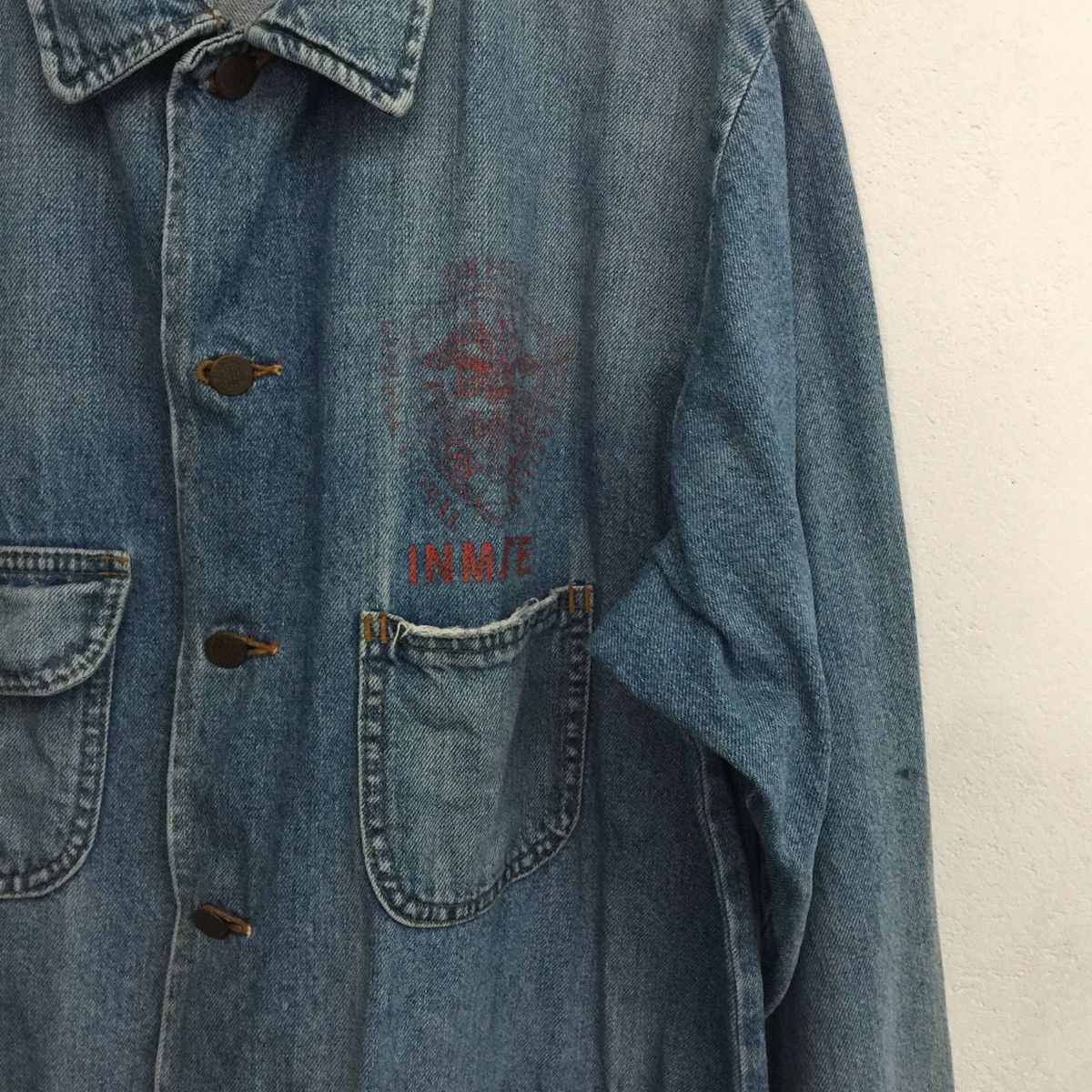 Other Prison blues denim jacket made in Usa Size US L / EU 52-54 / 3 - 9 Thumbnail