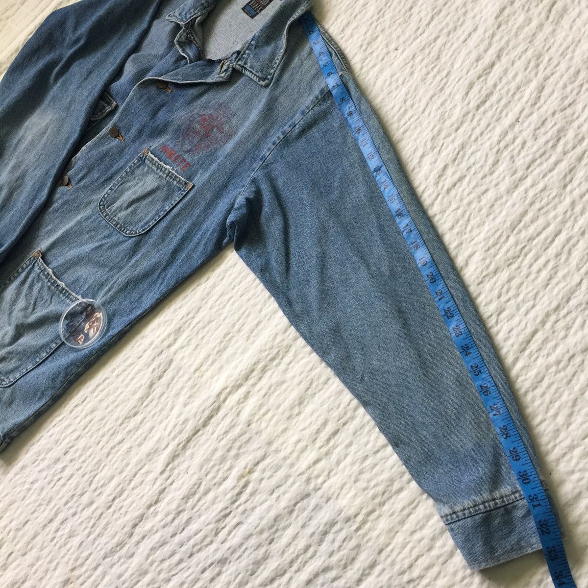 Other Prison blues denim jacket made in Usa Size US L / EU 52-54 / 3 - 19 Thumbnail