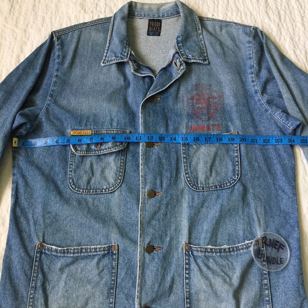 Other Prison blues denim jacket made in Usa Size US L / EU 52-54 / 3 - 16 Thumbnail