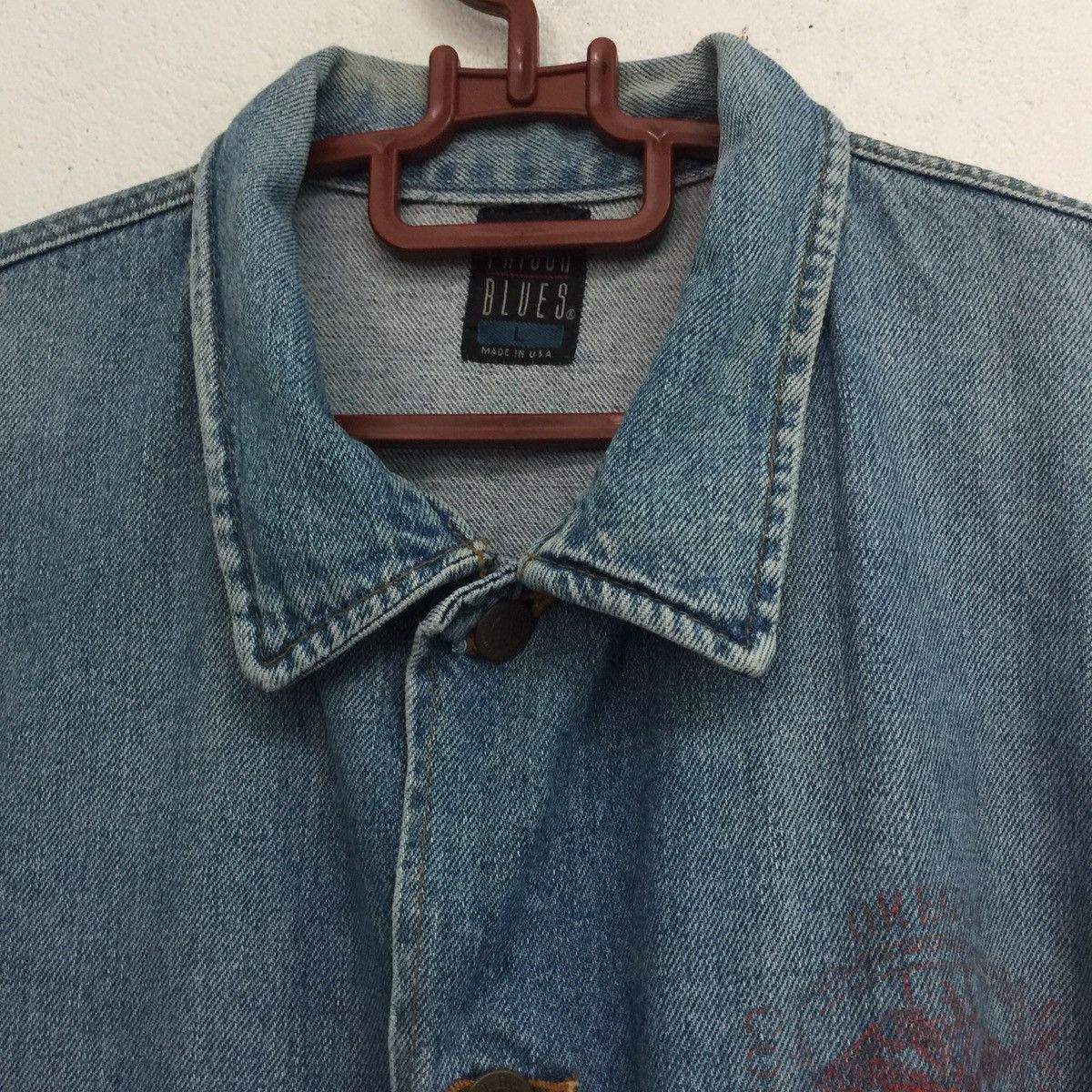 Other Prison blues denim jacket made in Usa Size US L / EU 52-54 / 3 - 8 Thumbnail