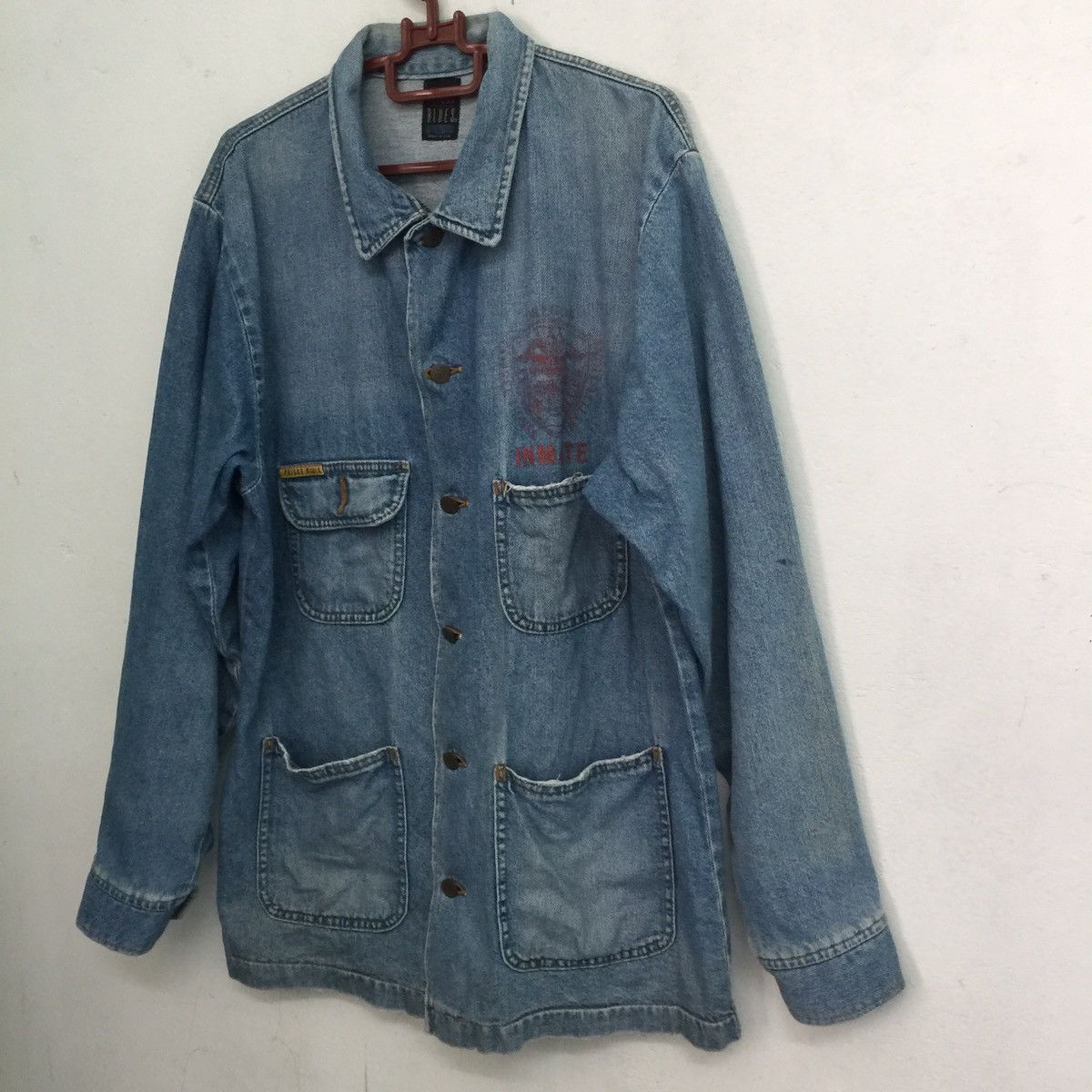 Other Prison blues denim jacket made in Usa Size US L / EU 52-54 / 3 - 2 Thumbnail