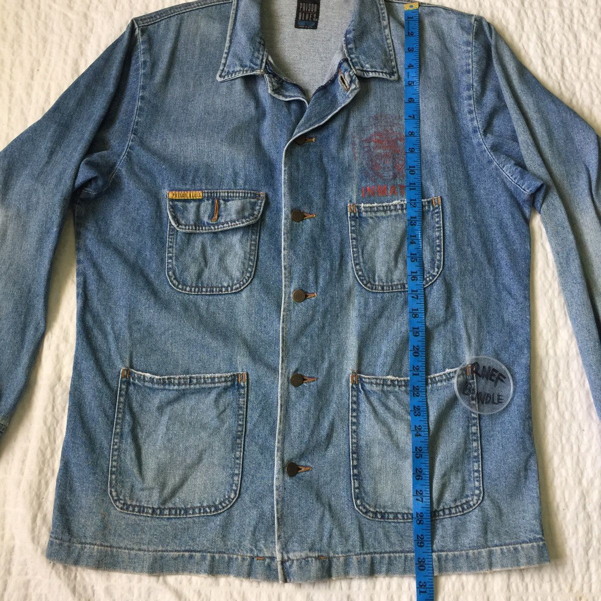 Other Prison blues denim jacket made in Usa Size US L / EU 52-54 / 3 - 17 Thumbnail