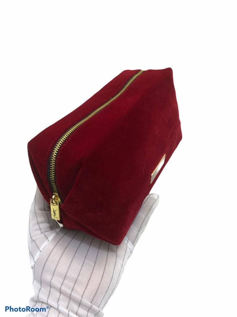 Yves Saint Laurent YSL Beaute Corduroy pouch/make up bag Size ONE SIZE - 3 Thumbnail