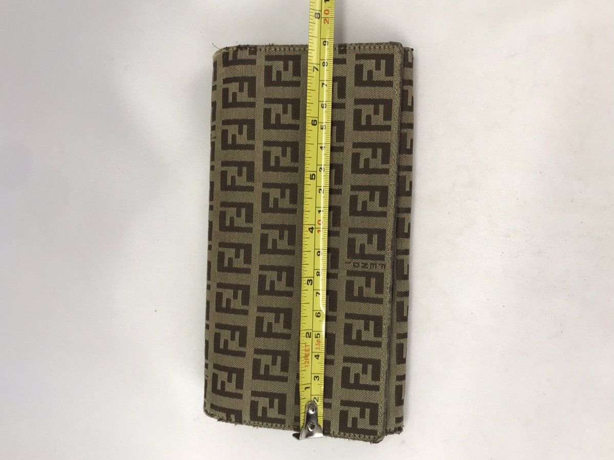 Fendi ❌Last Drop❌ Authentic Fendi FF Long Wallet Size ONE SIZE - 16 Thumbnail