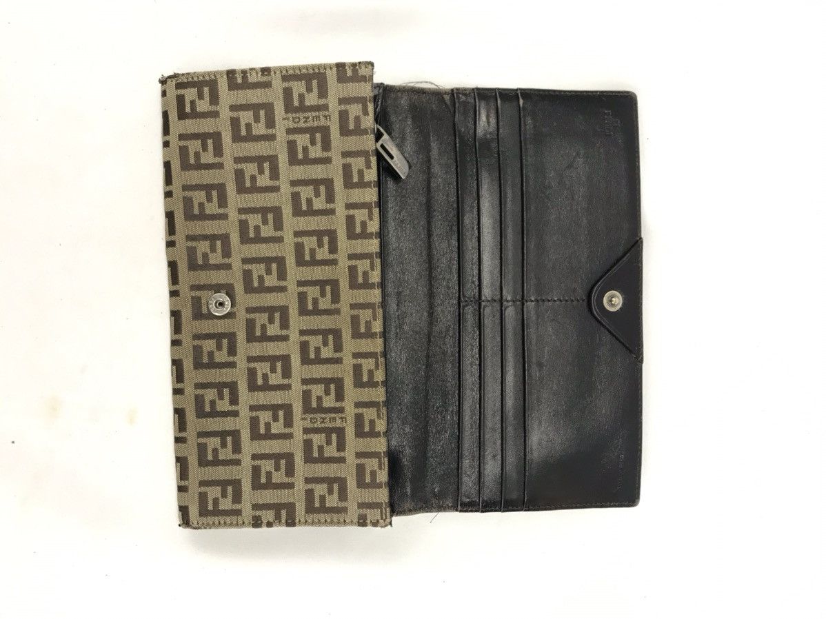 Fendi ❌Last Drop❌ Authentic Fendi FF Long Wallet Size ONE SIZE - 4 Thumbnail