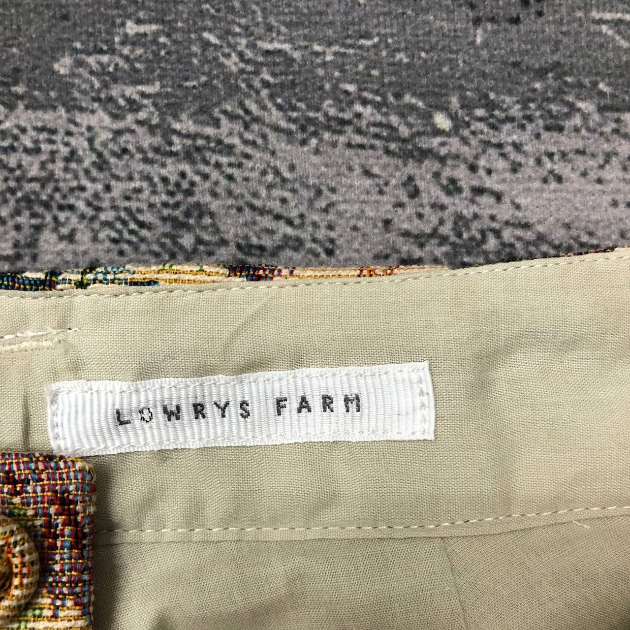 LOWRYS FARM P233 LOWRYS FARM WOVEN FLOWER FULLPRINT SKINNY PANTS Size 30" / US 8 / IT 44 - 5 Thumbnail