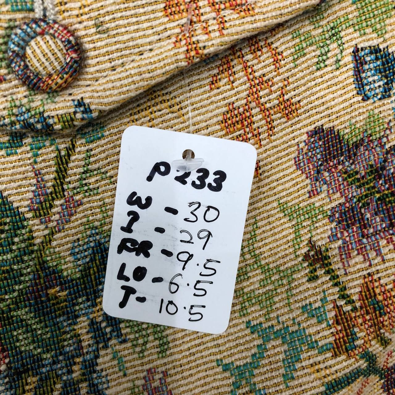 LOWRYS FARM P233 LOWRYS FARM WOVEN FLOWER FULLPRINT SKINNY PANTS Size 30" / US 8 / IT 44 - 8 Thumbnail