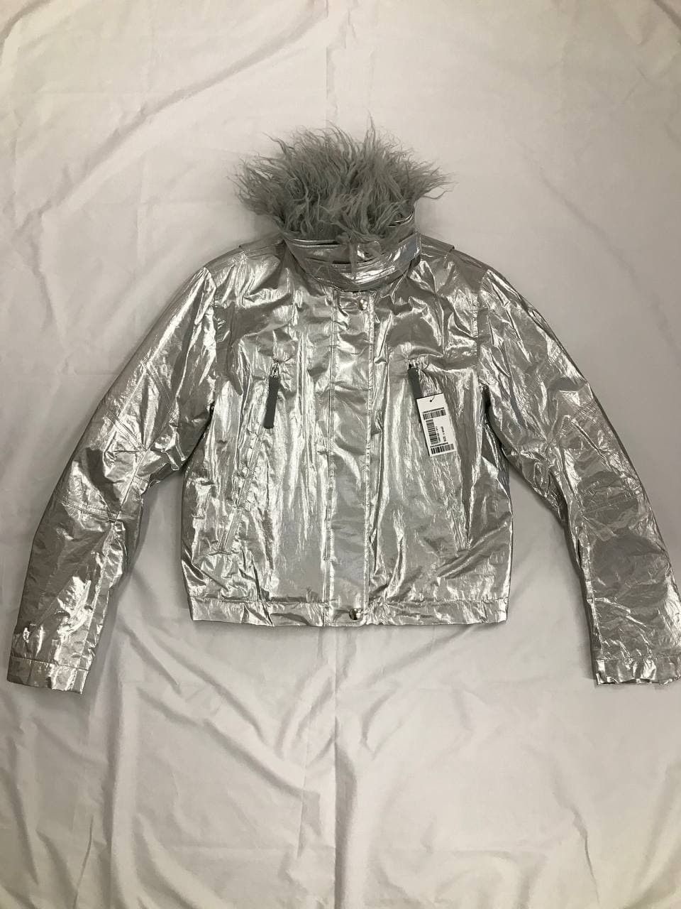 Helmut Lang Helmut Lang Astro Foil Jacket (0292) Size XS / US 0-2 / IT 36-38 - 3 Thumbnail