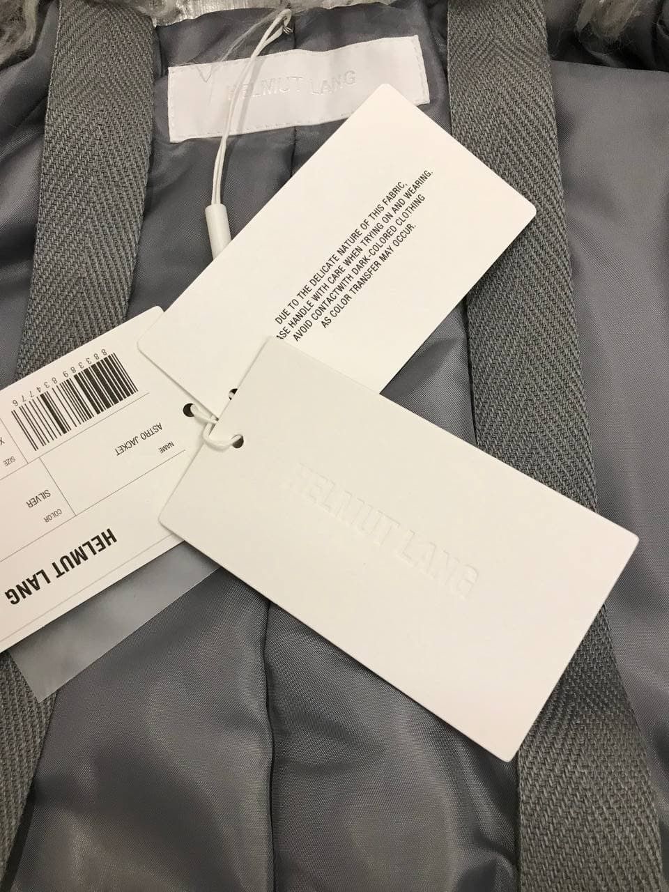 Helmut Lang Helmut Lang Astro Foil Jacket (0292) Size XS / US 0-2 / IT 36-38 - 21 Thumbnail