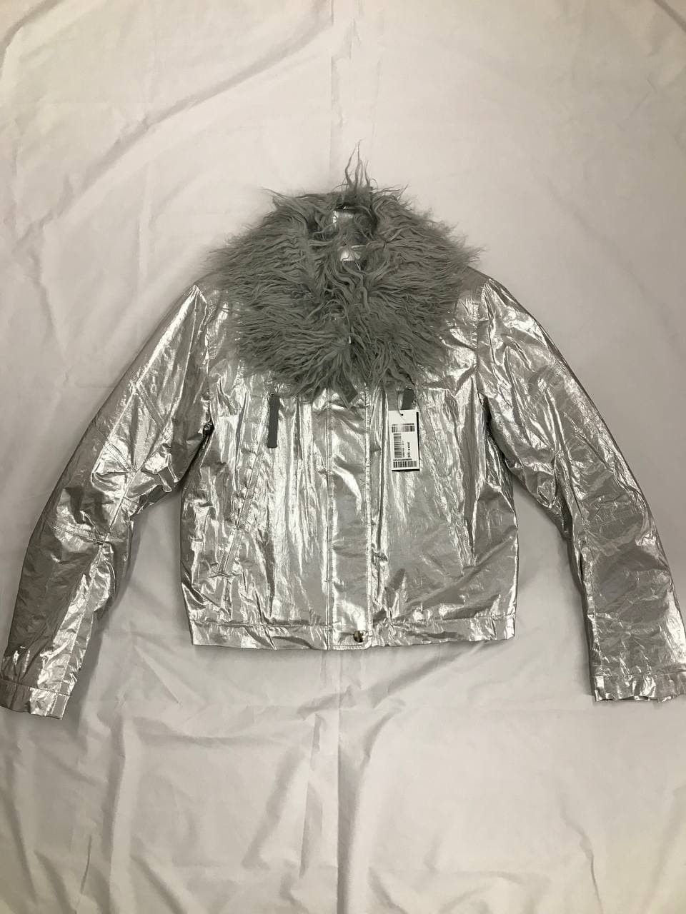 Helmut Lang Helmut Lang Astro Foil Jacket (0292) Size XS / US 0-2 / IT 36-38 - 1 Thumbnail