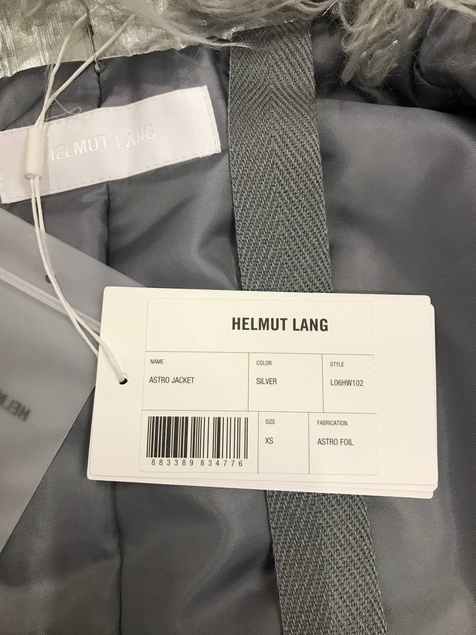 Helmut Lang Helmut Lang Astro Foil Jacket (0292) Size XS / US 0-2 / IT 36-38 - 20 Thumbnail