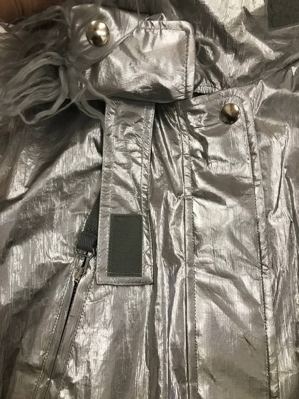 Helmut Lang Helmut Lang Astro Foil Jacket (0292) Size XS / US 0-2 / IT 36-38 - 8 Thumbnail