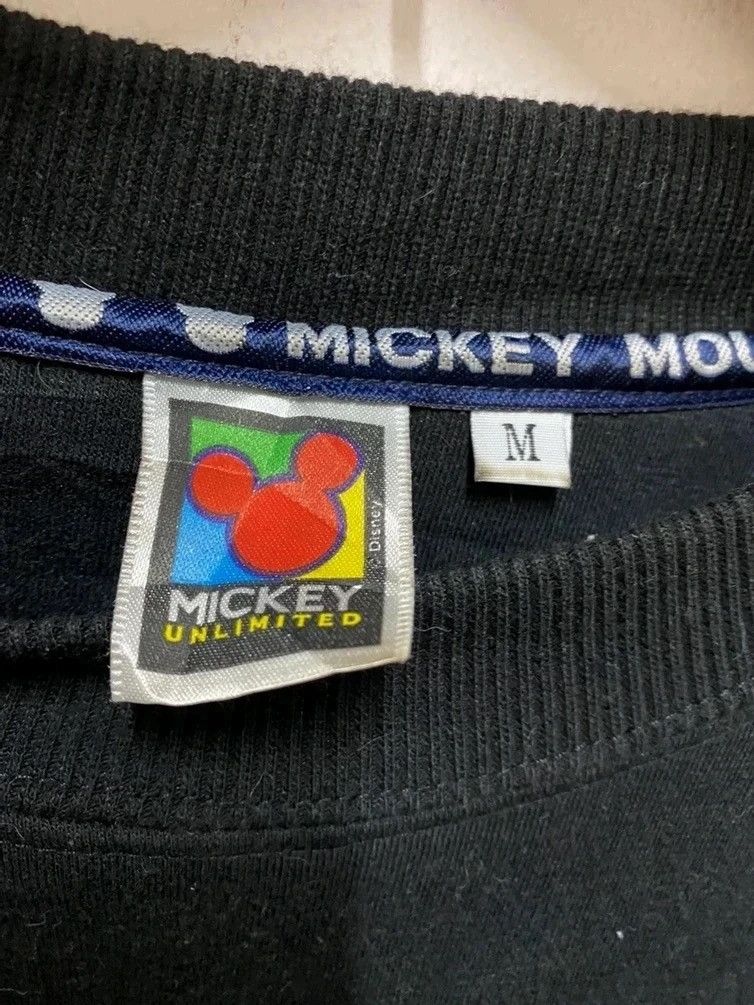 Disney × Japanese Brand UNLIMITED MICKEY MOUSE EMBROIDERY LOGO SWEATSHIRT Size US M / EU 48-50 / 2 - 6 Thumbnail