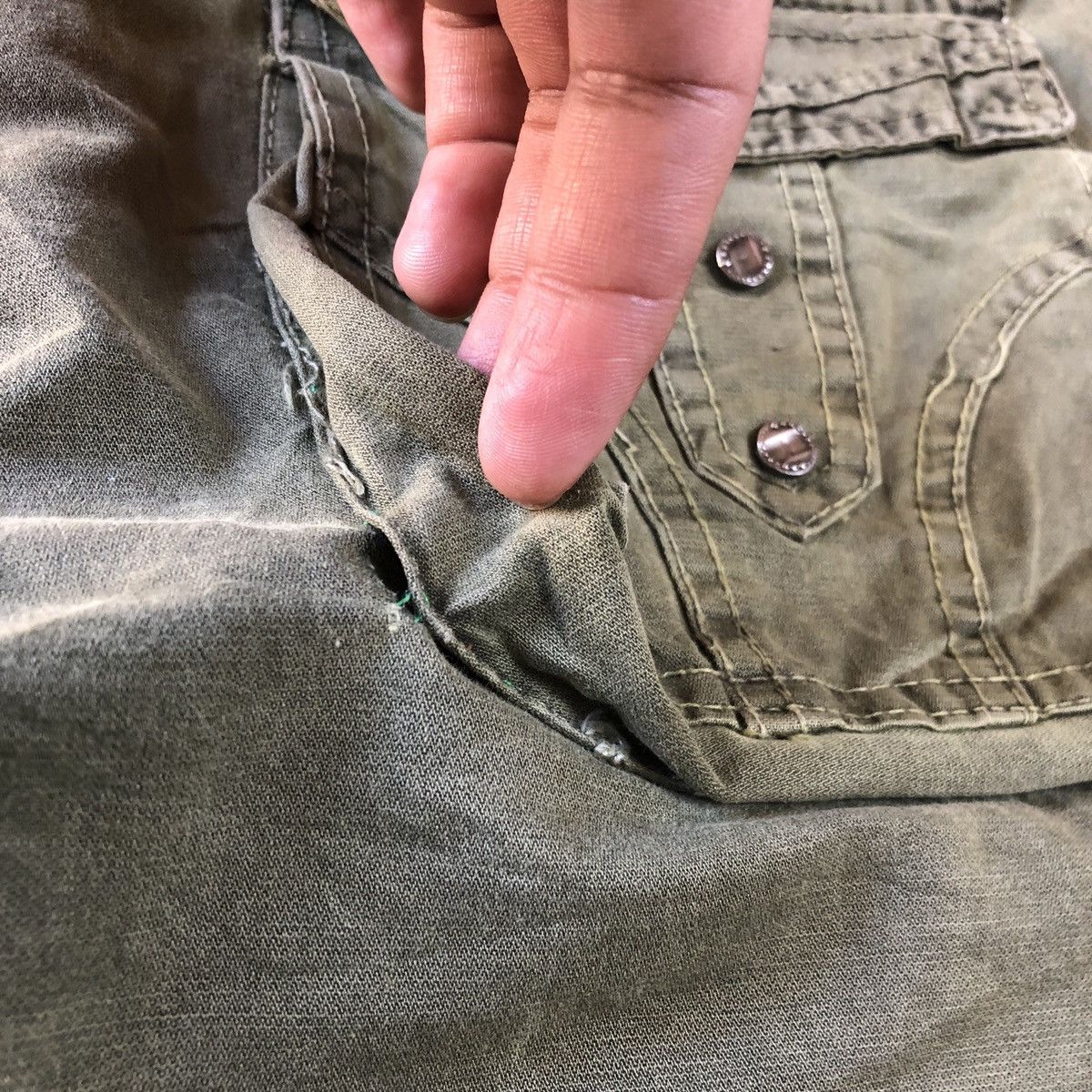 Japanese Brand Military Works Tactical Multipocket Fatigue Cargo Pant Size US 32 / EU 48 - 14 Thumbnail