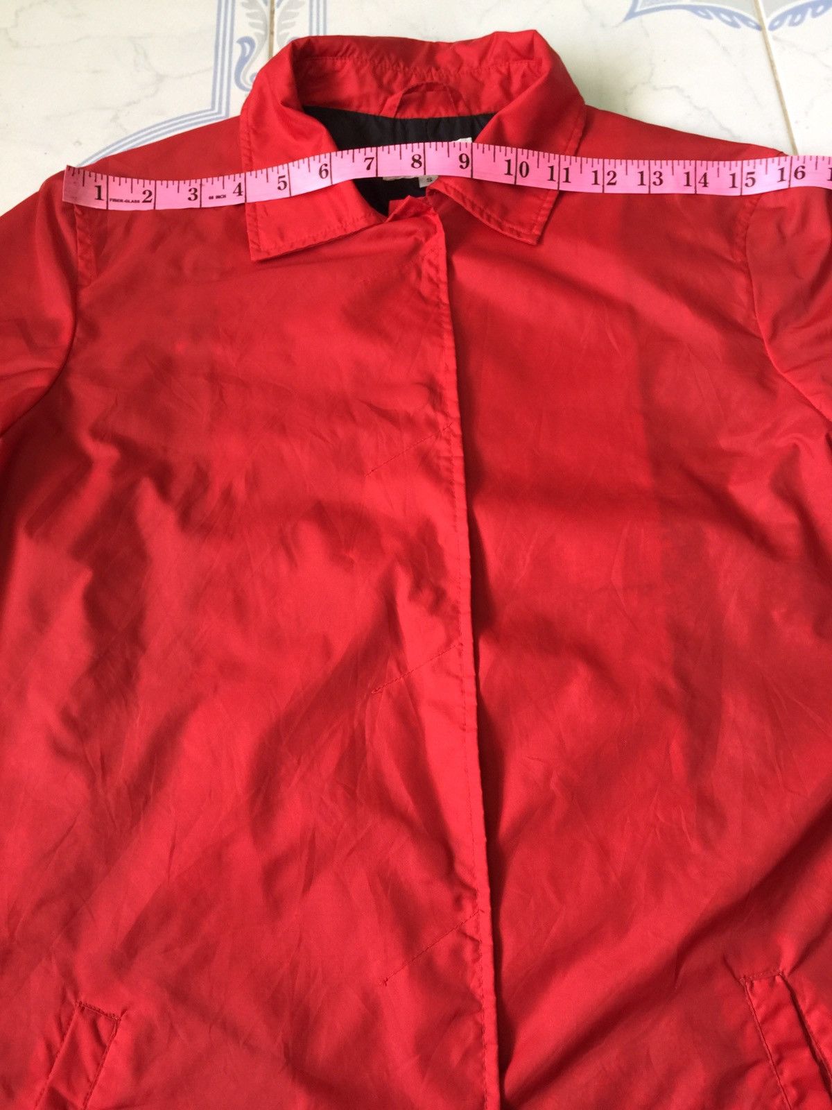 Aspesi Alberto aspesi red jacket water proof MADE IN ITALY Size S / US 4 / IT 40 - 12 Thumbnail