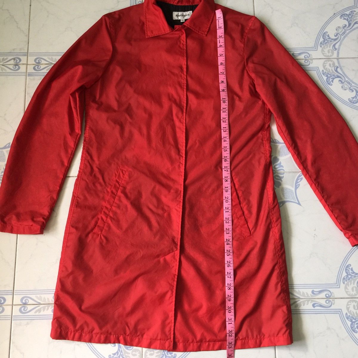 Aspesi Alberto aspesi red jacket water proof MADE IN ITALY Size S / US 4 / IT 40 - 14 Thumbnail