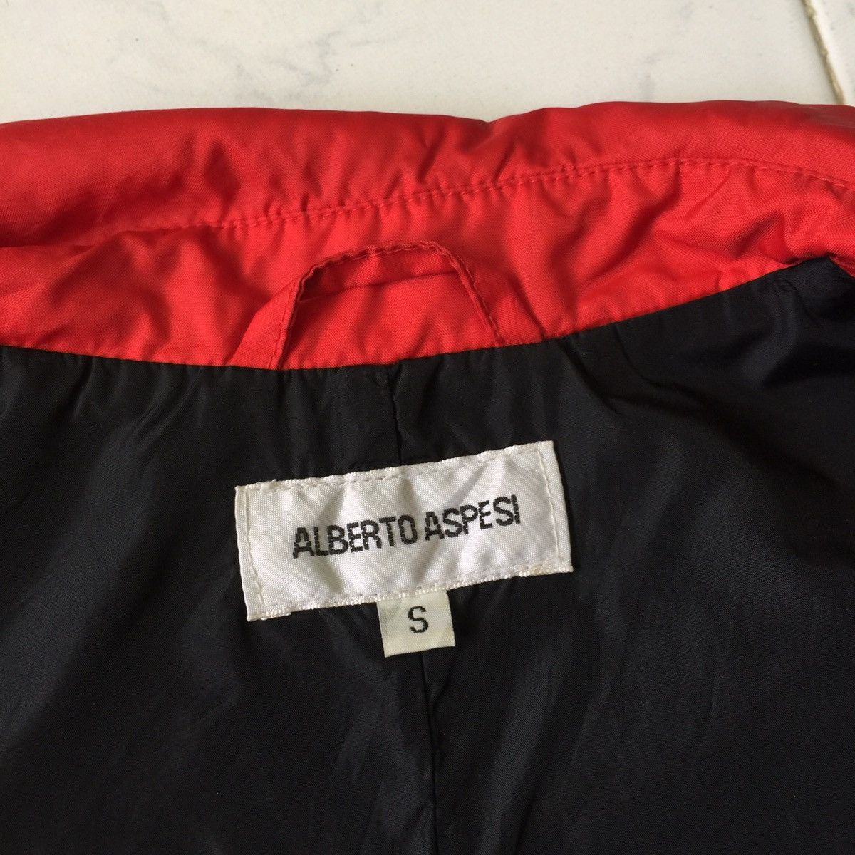Aspesi Alberto aspesi red jacket water proof MADE IN ITALY Size S / US 4 / IT 40 - 6 Thumbnail