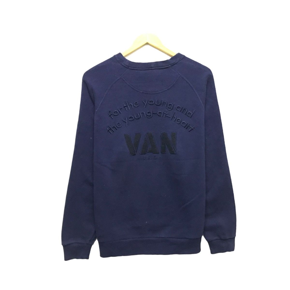 Japanese Brand × Van × Vintage Vintage Van Sweatshirt CrewNeck Van Jumper Pullover Size US M / EU 48-50 / 2 - 1 Thumbnail