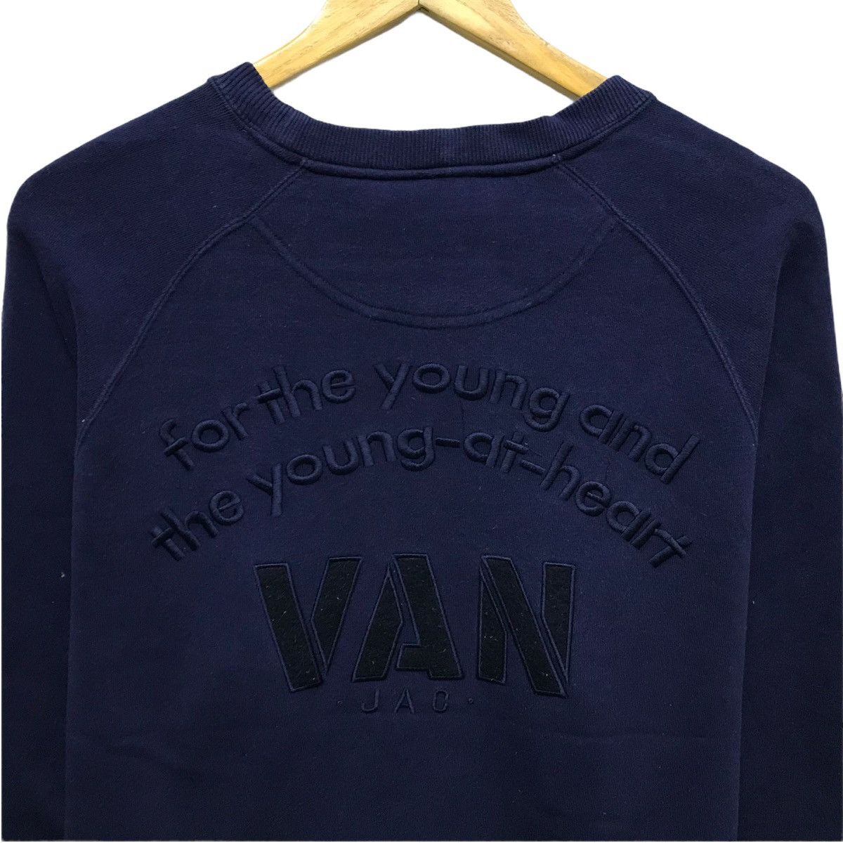 Japanese Brand × Van × Vintage Vintage Van Sweatshirt CrewNeck Van Jumper Pullover Size US M / EU 48-50 / 2 - 4 Thumbnail