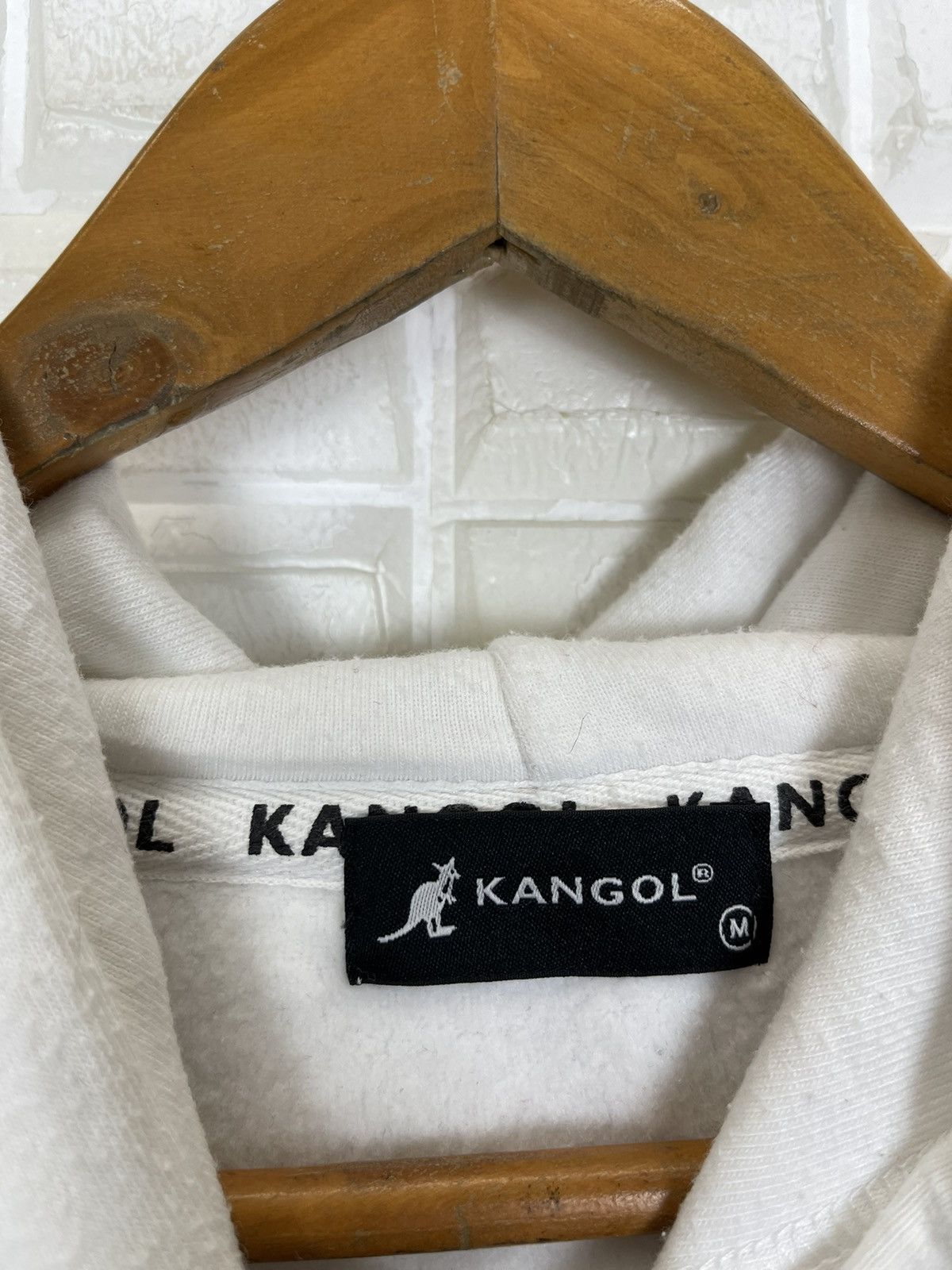 Kangol × Vintage Vintage KANGOL Hoodie Big Spellout Size US M / EU 48-50 / 2 - 3 Thumbnail