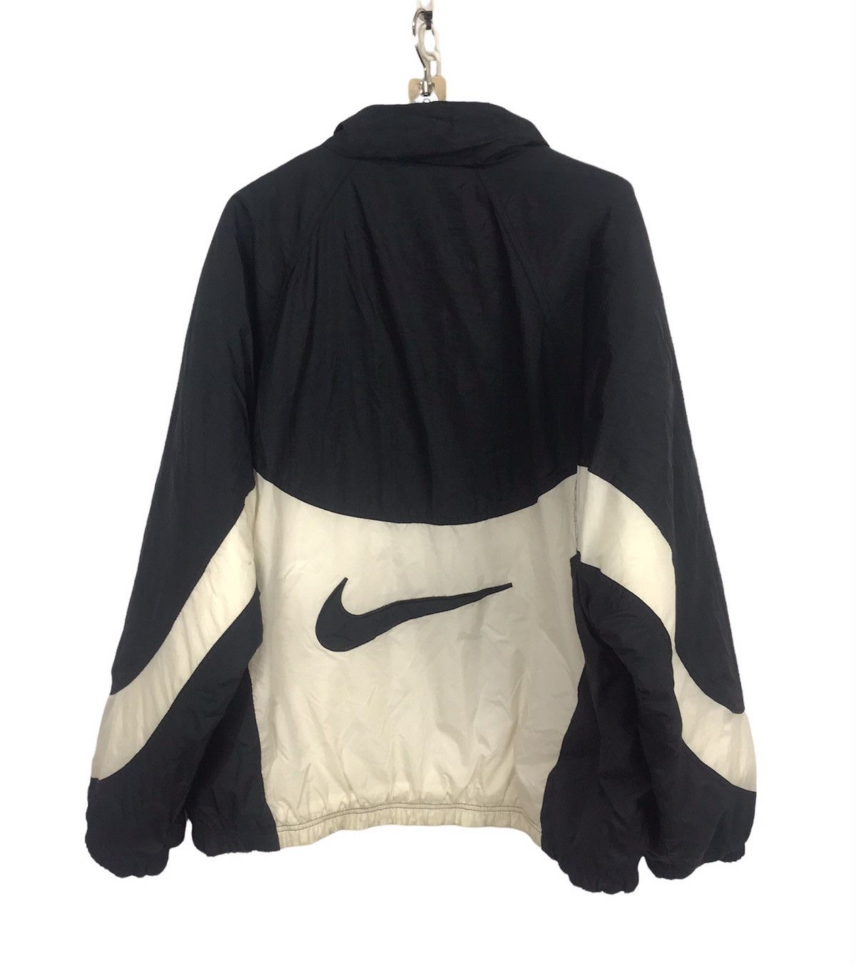 Nike × Vintage Vintage nike swoosh zipper jacket Size US XL / EU 56 / 4 - 2 Thumbnail
