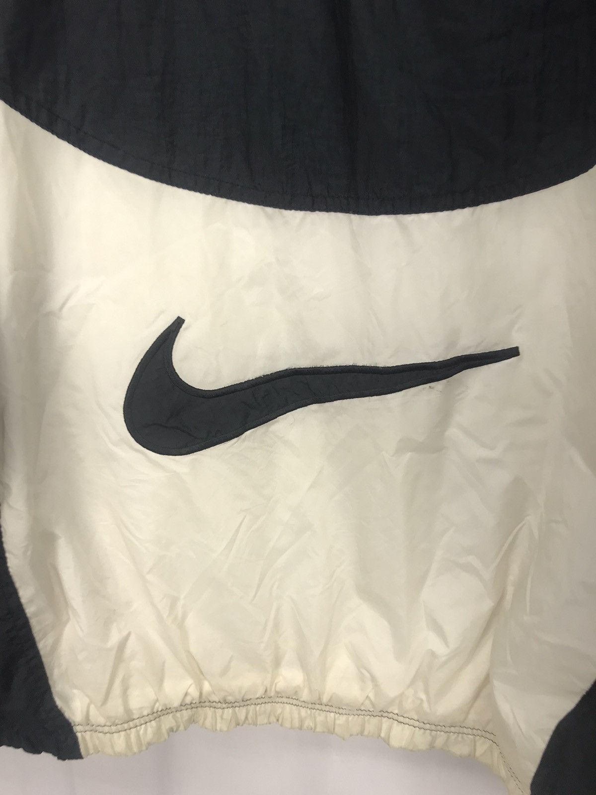 Nike × Vintage Vintage nike swoosh zipper jacket Size US XL / EU 56 / 4 - 7 Thumbnail