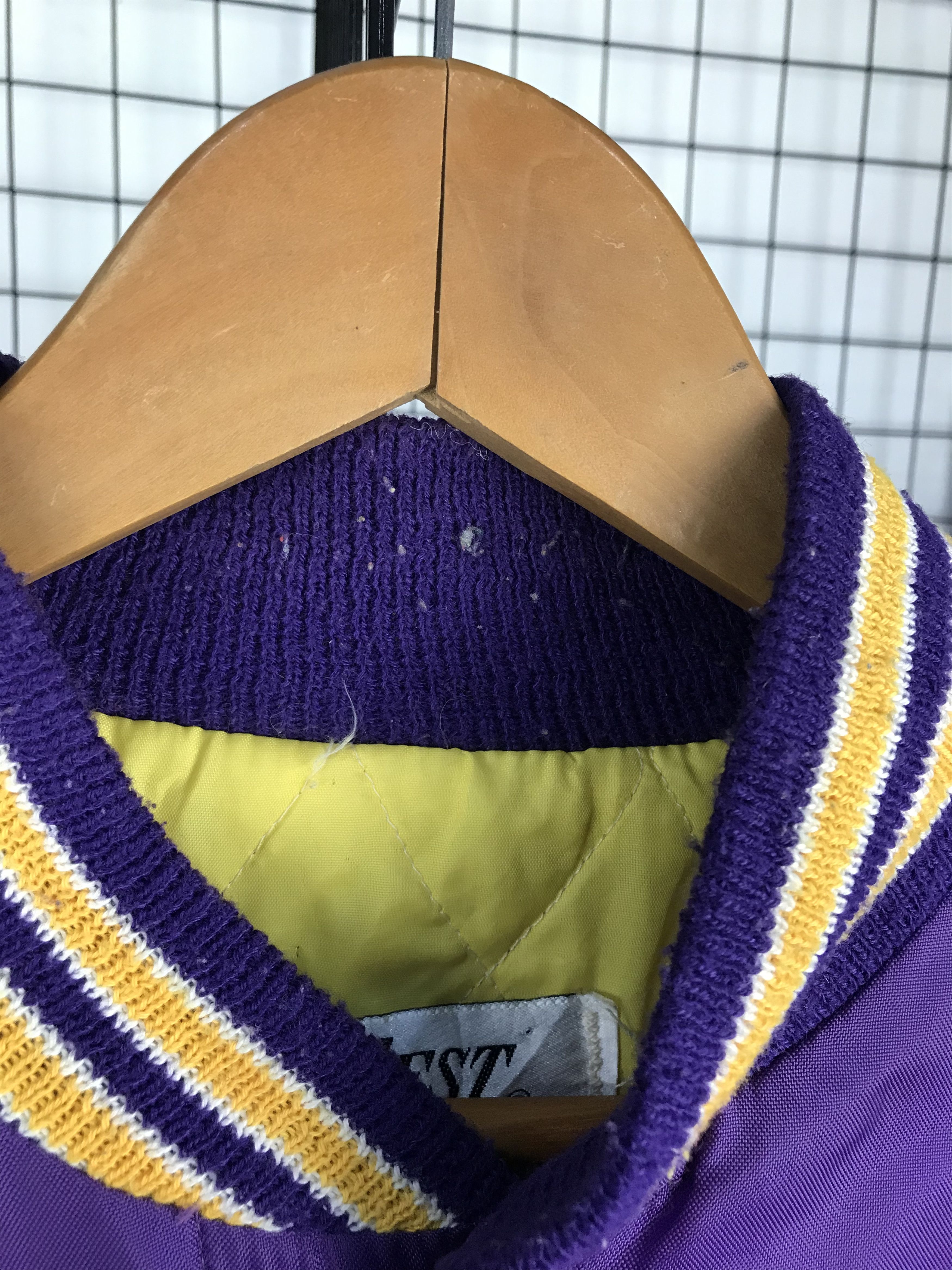 Vintage Vintage West Wind Plum High Soccer Bomber Jacket Big Logo Size US M / EU 48-50 / 2 - 5 Thumbnail
