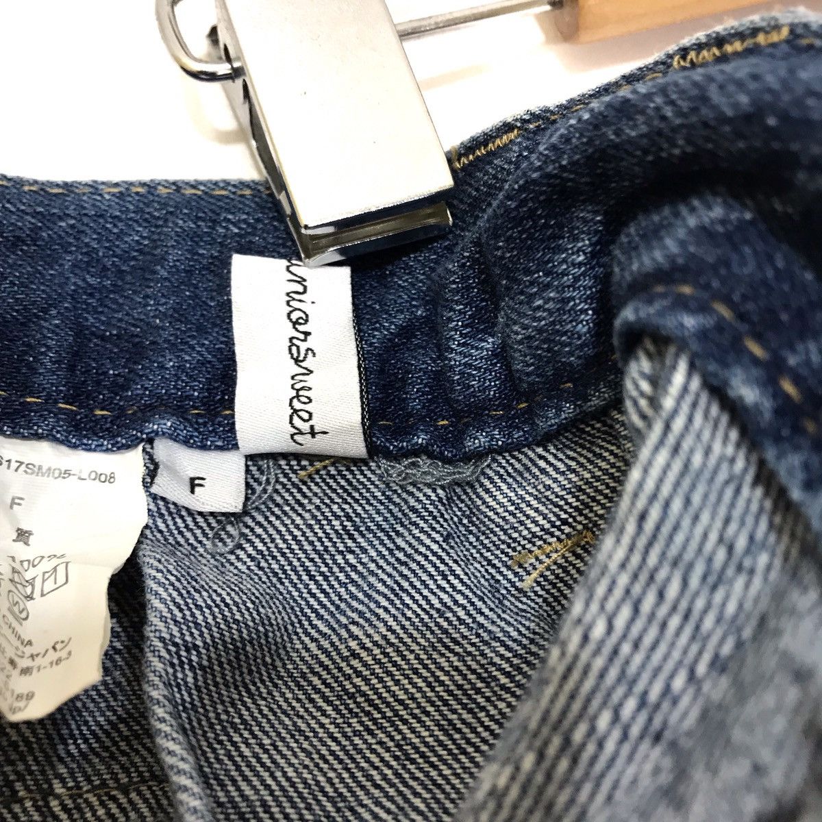 Japanese Brand Distressed Denim Nice Design Size US 28 / EU 44 - 7 Thumbnail