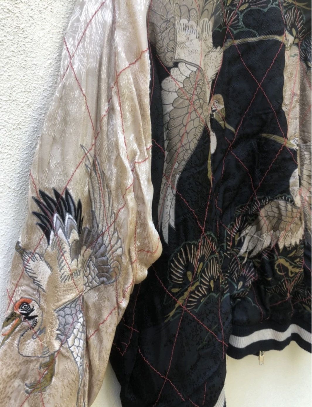 Japanese Brand VINTAGE JAPANESE CLASSIC SCRIPT SUKAJAN REVERSIBLE SATIN Size US L / EU 52-54 / 3 - 5 Thumbnail