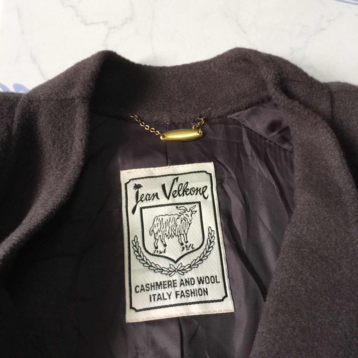 Handmade Jean Velkone cashmere and wool hand made italy fashion Size XL / US 12-14 / IT 48-50 - 9 Thumbnail